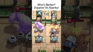 Zappies vs Sparky #clashroyale #shorts #clashroyalememes #clashroyaleshorts Clash Royale