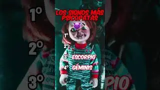 Los signos m&aacute;s psic&oacute;patas del zodiaco #signos #signosdelzodiaco #signoszodiacales #shorts #horoscopo