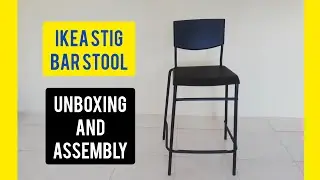 Ikea Stig Bar Stool Unboxing and Assembly (Hindi) | UnboxWithAjay