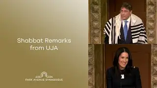 Shabbat Remarks from UJA