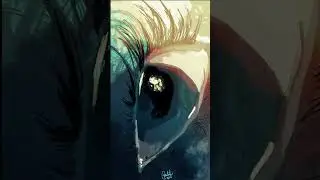 Eye Painting Study Time lapse (Gray Scale to Color)