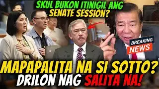 SOTTO MAPAPALITAN NA SEN ALAN? DRILLON NAG SALITA NA MGA DILAWAN NAG AAWAY AWAY NA!