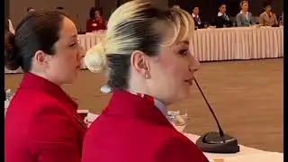 T&uuml;rk Hava Yolları Y&ouml;netim Kurulu Başkanı Ahmet Bolat, kabin memurlarıyla buluştu.