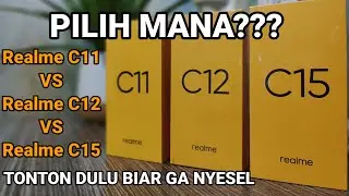 Realme C15 vs Realme C12 vs Realme C11 Indonesia | Test Camera | ANTUTU | Harga dan Spesifikasi