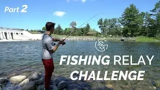 Fishing LARGE SPILLWAY (Relay Challenge part 2)