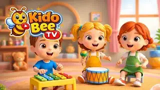 Happy Kids Music Play 🎵 | Fun Learning for Toddlers | KidoBee