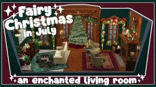 Fairy Christmas in July || Sims 4 Speed Build