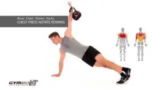 Smashbell Kettlebell &Uuml;bung Chest Press Rotate Rowing
