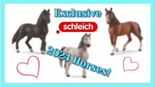 Schleich Exclusive Horses 2024!