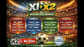 (tarde) X1 - X2 | ARENA CELESTE 2026 - K2 TV - CANGU&Ccedil;U RS