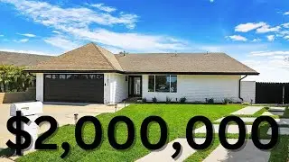 Newly Renovated Home in Huntington Beach AKA Surf City! 4 bed 2 Bath $2 Million Dollars
