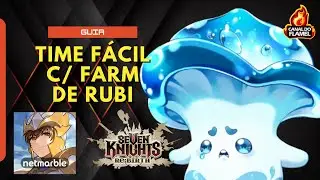 MASMORRA DE MELHORIA AGUA - FASE 15 COM FARM DE RUBI - SEVEN KNIGHTS REBIRTH