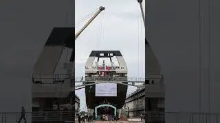 В Петербурге спущен на воду высокотехнологичный траулер Капитан Брейхман