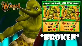 Wizard101 Life PvP: Life's NEW Lord Of The Jungle Shadow Spell Is BROKEN.