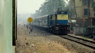 WDM3C vs. WDM3A | Kopili Fast Passenger meets Silghat Passenger | ALCo 'Samagam' at Guwahati Outer