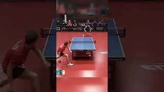 You won't BELIEVE this INSANE Table Tennis rally !