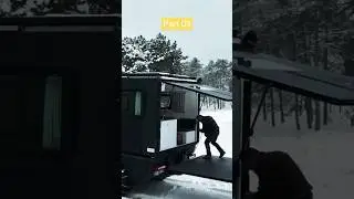 Camping Family Trip to Snow forest in Uzbekistan 🥶🏕️ Part 03#shorts #youtubeshorts #camping