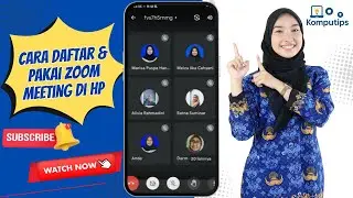 Cara Daftar & Menggunakan Zoom di HP | Tutorial Lengkap untuk Pemula