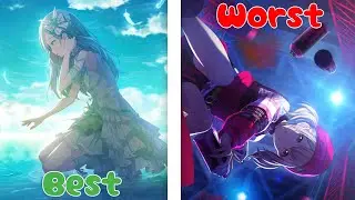 My favorite and least favourite cards for every Proseka characters