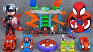 Marvel Toy series unboxing ASMR & Popular Spiderman Toy Car, Marvel Popular action Gun Toys