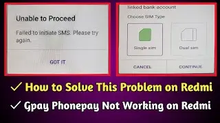 Redmi Note 7 After Factory Reset Not Working Google Pay & Phone pay | Any Redmi Not Working Solution