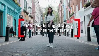 MSc Marketing Strategy and Consumer Insights at Bayes Business School
