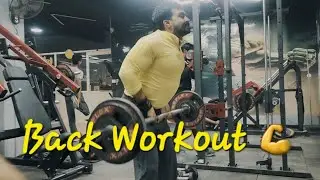Beginners Back Workout at Gym 💪 