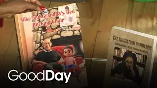 We chat with the author behind 'Mike and Grandpa's Red Rocking Chair'