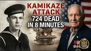 I SURVIVED A KAMIKAZE ATTACK AT 19 YEAR OLD, WWII NAVY GUNNER'S STORY USS FRANKLIN 1945
