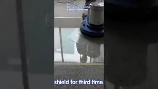 Granite Floor Crystallization Polishing #floorcare #floorpolishing #granitepolish