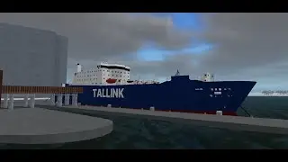 Roblox Baltic Sea Simulator - Alpha MS Fj&auml;rdv&auml;gen (ex Sailor) Naantali - Langn&auml;s