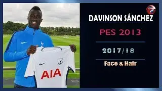 PES 2013 | NEW FACE y HAIR &bull; DAVINSON S&Aacute;NCHEZ &bull; 2017 / 2018 &bull; HD