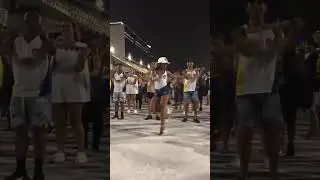 😱😱 Samba sounds on the street of Rio de Janeiro in Brazil 🇧🇷🇧🇷