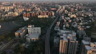 Golden Hour Over ahmedabad Shot on Drone (Ranjit & Altaf) RJ FILMS