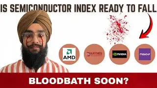 Semiconductor Stocks CRASH? SOX Index looking at 40% drop to $4500? #semiconductorstocks #nvidia