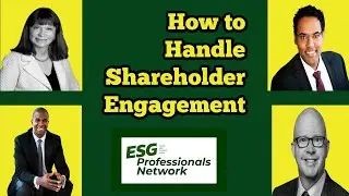 How to Handle Shareholder Engagement