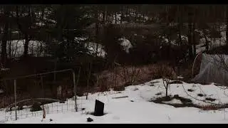 Brook in flood Cape Breton Nova Scotia