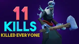 11 KILLS in 1 Match Horror Brawl Gameplay | HACKER