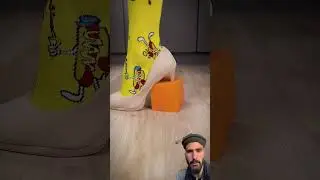 Amazing shose and egg crushing #crushingtime #highheels #shoes #oddlysatisfying #asmr