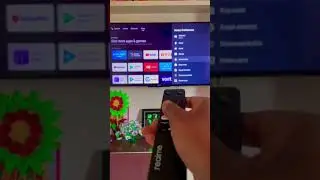 Customise your smart android tv Home Screen || smart tv settings #shorts #smartledtv #androidtv