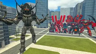 NEW EMPEROR SKIBIDI TOILET VS UPGRADED TRI-TITAN AND OTHER BOSSES In Garry's Mod!