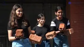 Brick Workshop for B. Arch. First Year, Semester I - Day 1 @ School of Architecture, IPS Academy