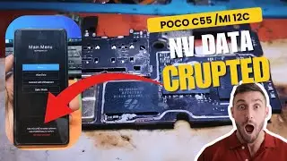Poco C55/12C Nv Data Crupted 😱How To Fix Nv Data Crupted Poco/Redmi|💯 Working Full Video🔥