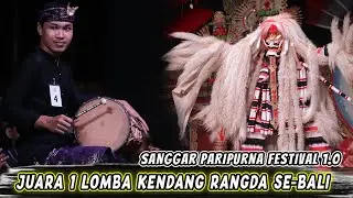 JUARA 1 LOMBA KENDANG RANGDA SE-BALI 