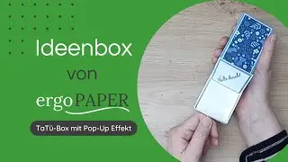 TaT&uuml;-Box mit PopUp Effekt  - ergoPAPER - Kartenmacherei und mehr