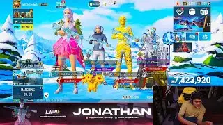  Jonathan New Best Aggressive Gameplay Dominating The Jonathan Best BGMI Kills Game!
