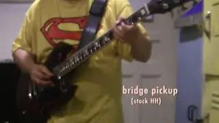 GFS Pickups Review Part 3 (Lead Solo): ProAlncoV, Vintage'59, VintageSplit, Dream90, Mean90, Fatbody