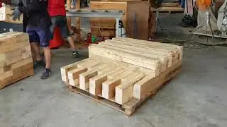 Automatic feeding wood cut off saw (sawsmart)