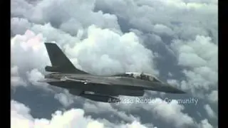 F-16 Escort Indonesia One Presidential Plane