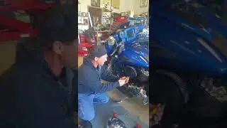2018 Indian  Chieftan Limited K & N Air filter Installation